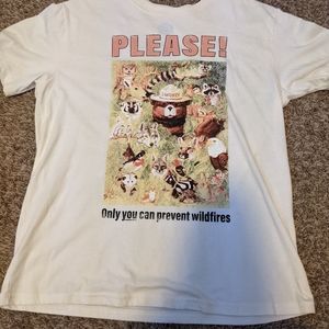 Official Smokey Bear tee shirt, never been worn